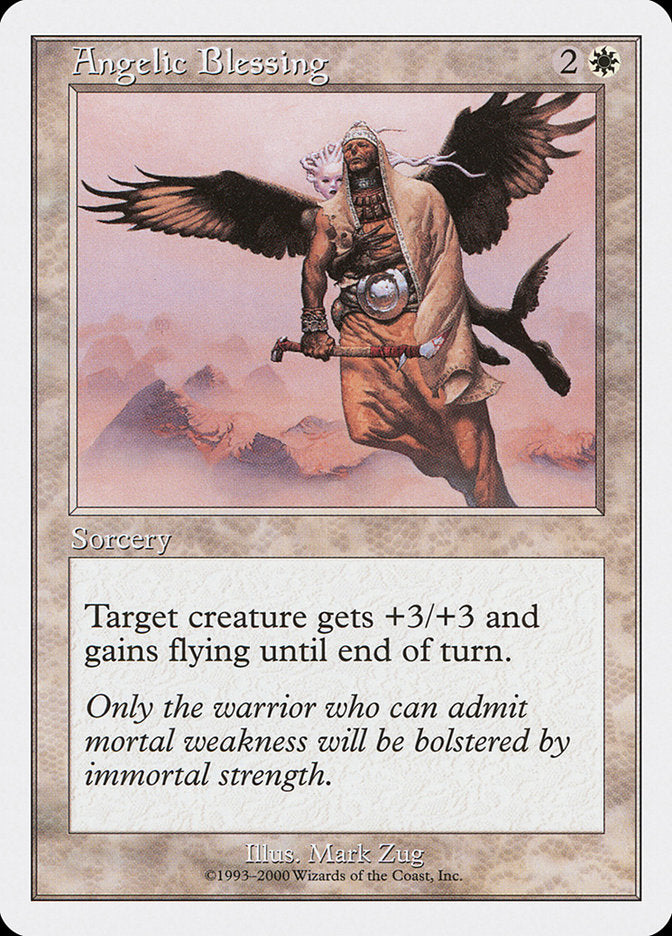 Angelic Blessing [Starter 2000] MTG Single Magic: The Gathering    | Red Claw Gaming