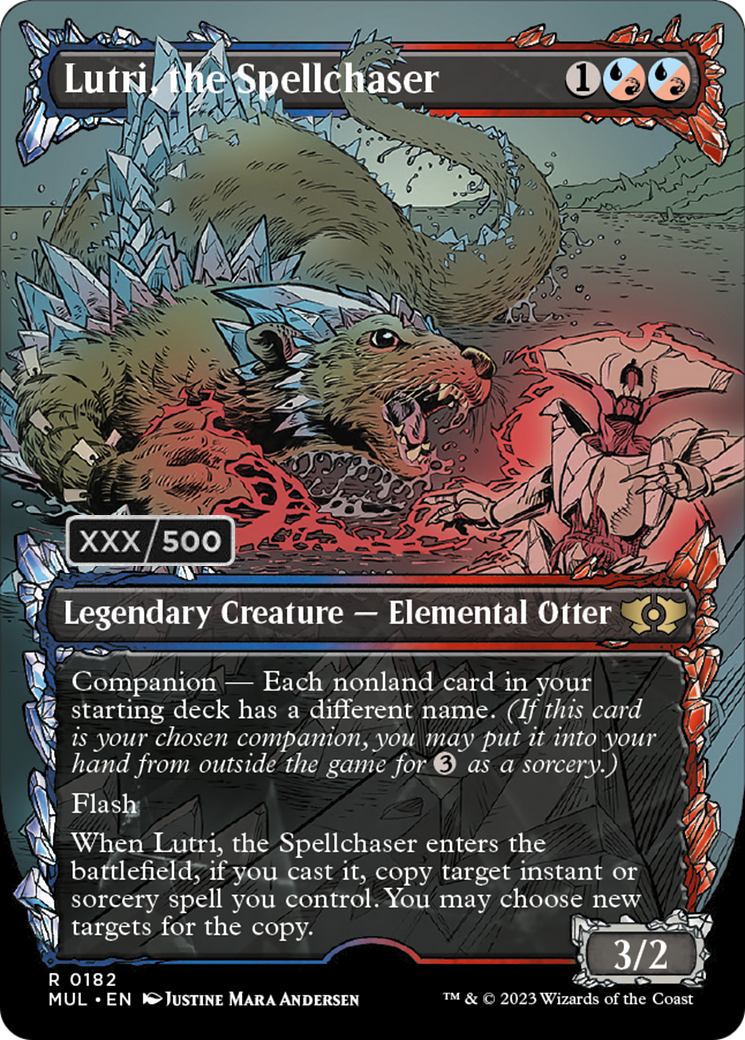 Lutri, the Spellchaser (Serialized) [Multiverse Legends] MTG Single Magic: The Gathering    | Red Claw Gaming