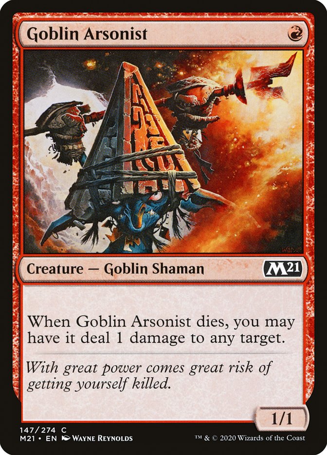 Goblin Arsonist [Core Set 2021] MTG Single Magic: The Gathering    | Red Claw Gaming