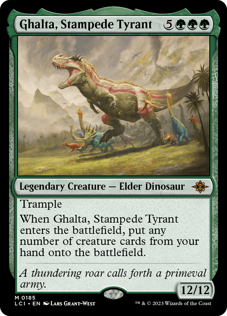 Ghalta, Stampede Tyrant [The Lost Caverns of Ixalan] MTG Single Magic: The Gathering    | Red Claw Gaming
