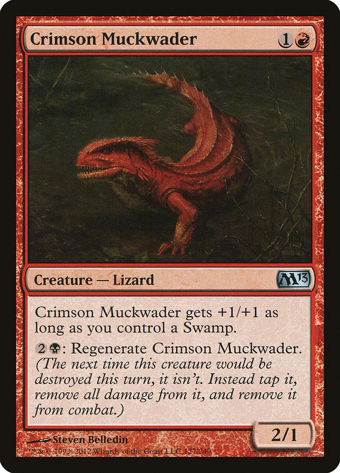 Crimson Muckwader [Magic 2013] MTG Single Magic: The Gathering    | Red Claw Gaming