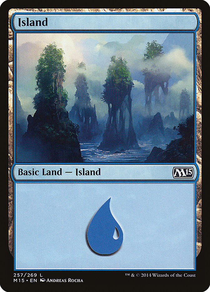 Island (257) [Magic 2015] MTG Single Magic: The Gathering    | Red Claw Gaming