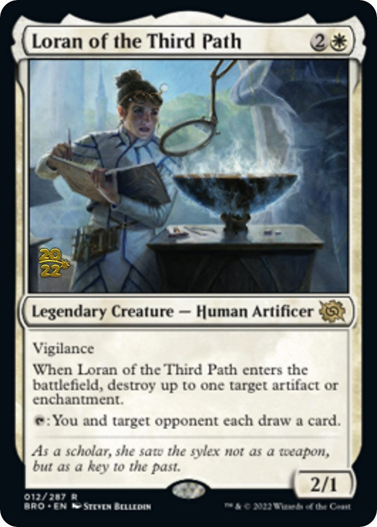 Loran of the Third Path [The Brothers' War Prerelease Promos] MTG Single Magic: The Gathering    | Red Claw Gaming