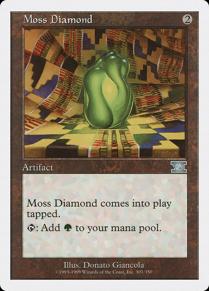 Moss Diamond [Classic Sixth Edition] MTG Single Magic: The Gathering    | Red Claw Gaming