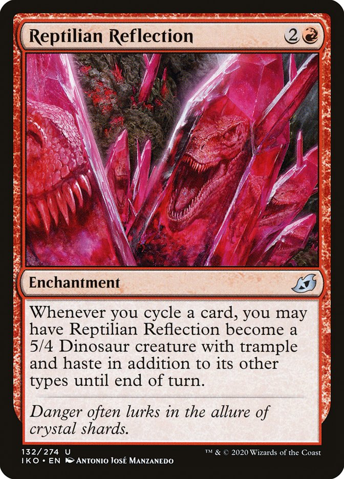 Reptilian Reflection [Ikoria: Lair of Behemoths] MTG Single Magic: The Gathering    | Red Claw Gaming