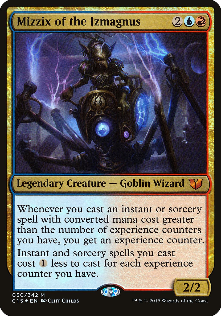 Mizzix of the Izmagnus (Oversized) [Commander 2015 Oversized] MTG Single Magic: The Gathering    | Red Claw Gaming