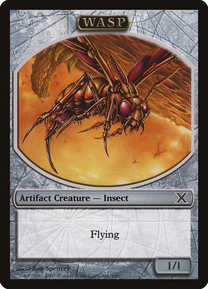 Wasp Token [Tenth Edition Tokens] MTG Single Magic: The Gathering    | Red Claw Gaming