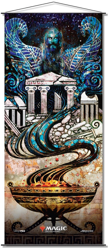 Wall Scroll MTG Stained Glass Theros Beyond Death Wall Scroll Ultra Pro    | Red Claw Gaming
