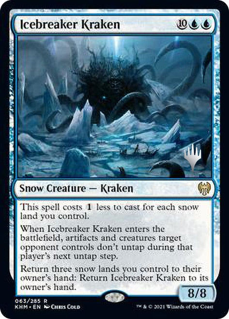 Icebreaker Kraken (Promo Pack) [Kaldheim Promos] MTG Single Magic: The Gathering    | Red Claw Gaming