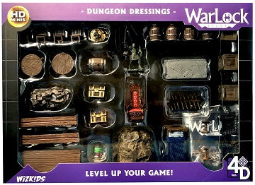 Warlock Dungeon Tiles Dungeon Dressings Minatures Wizkids Games    | Red Claw Gaming