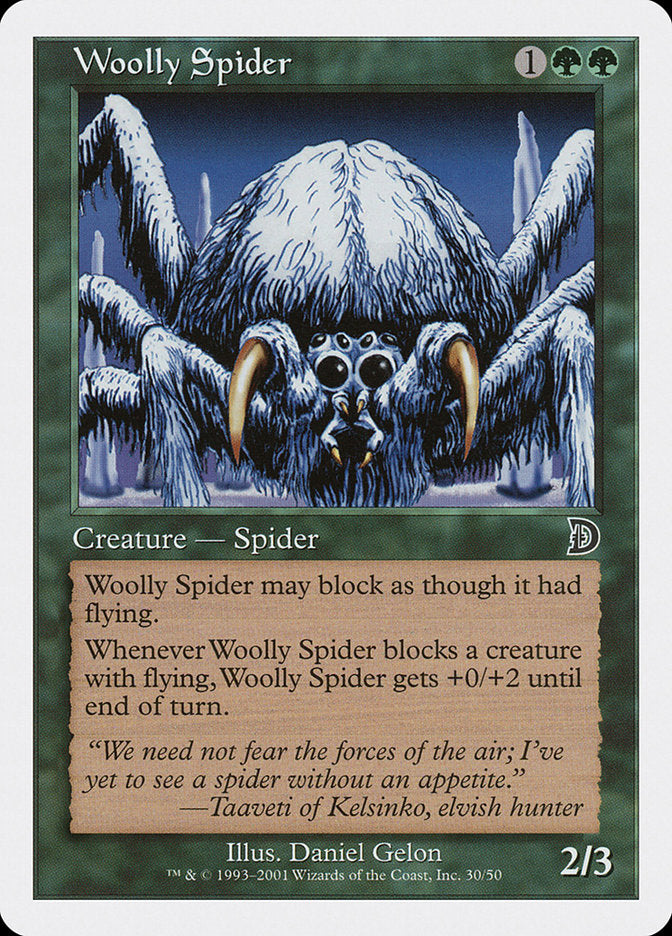 Woolly Spider [Deckmasters] MTG Single Magic: The Gathering    | Red Claw Gaming