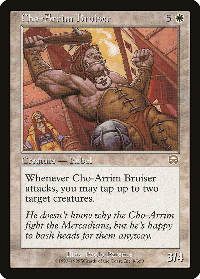 Cho-Arrim Bruiser [Mercadian Masques] MTG Single Magic: The Gathering    | Red Claw Gaming