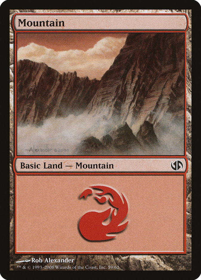 Mountain (59) [Duel Decks: Jace vs. Chandra] MTG Single Magic: The Gathering    | Red Claw Gaming