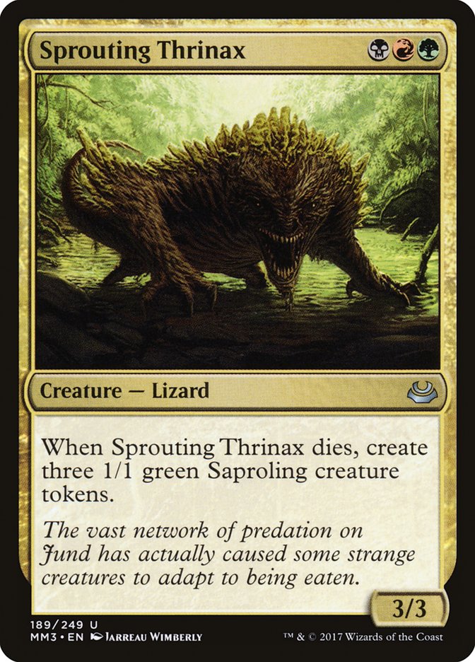 Sprouting Thrinax [Modern Masters 2017] MTG Single Magic: The Gathering    | Red Claw Gaming