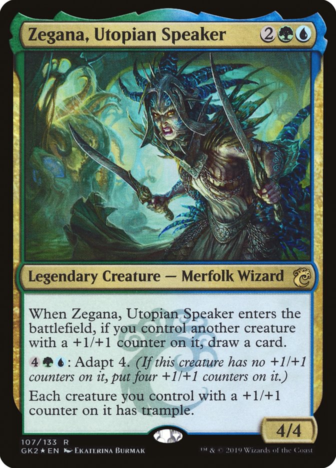 Zegana, Utopian Speaker [Ravnica Allegiance Guild Kit] MTG Single Magic: The Gathering    | Red Claw Gaming