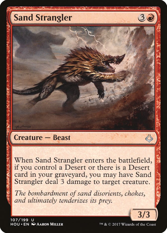 Sand Strangler [Hour of Devastation] MTG Single Magic: The Gathering    | Red Claw Gaming