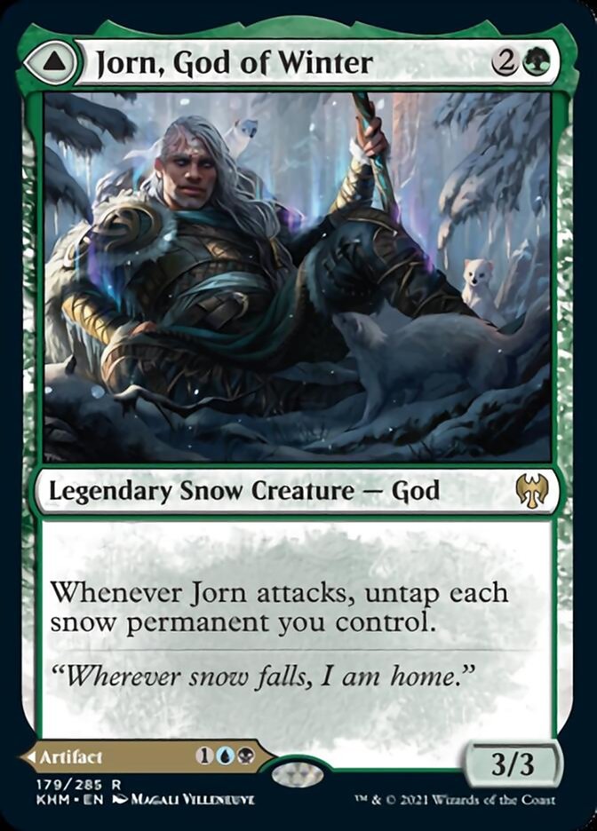 Jorn, God of Winter // Kaldring, the Rimestaff [Kaldheim] MTG Single Magic: The Gathering    | Red Claw Gaming