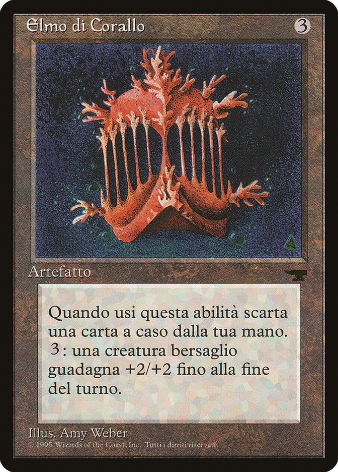 Coral Helm (Italian) - "Elmo di Corallo" [Rinascimento] MTG Single Magic: The Gathering    | Red Claw Gaming
