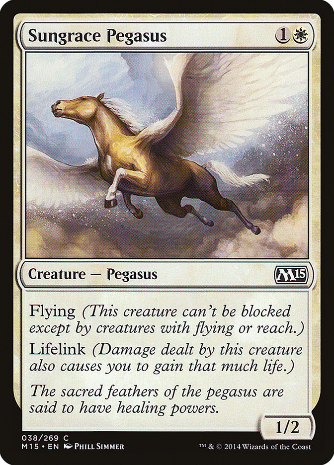 Sungrace Pegasus [Magic 2015] MTG Single Magic: The Gathering    | Red Claw Gaming