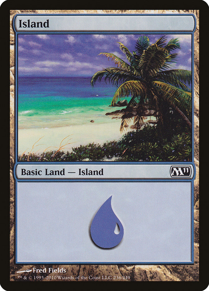 Island (236) [Magic 2011] MTG Single Magic: The Gathering    | Red Claw Gaming