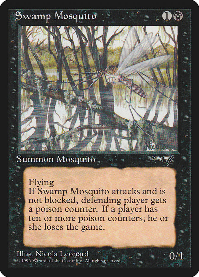 Swamp Mosquito (Facing Side) [Alliances] MTG Single Magic: The Gathering    | Red Claw Gaming