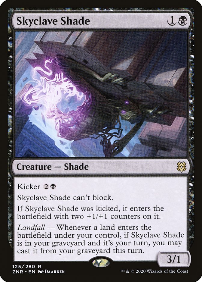 Skyclave Shade [Zendikar Rising] MTG Single Magic: The Gathering    | Red Claw Gaming