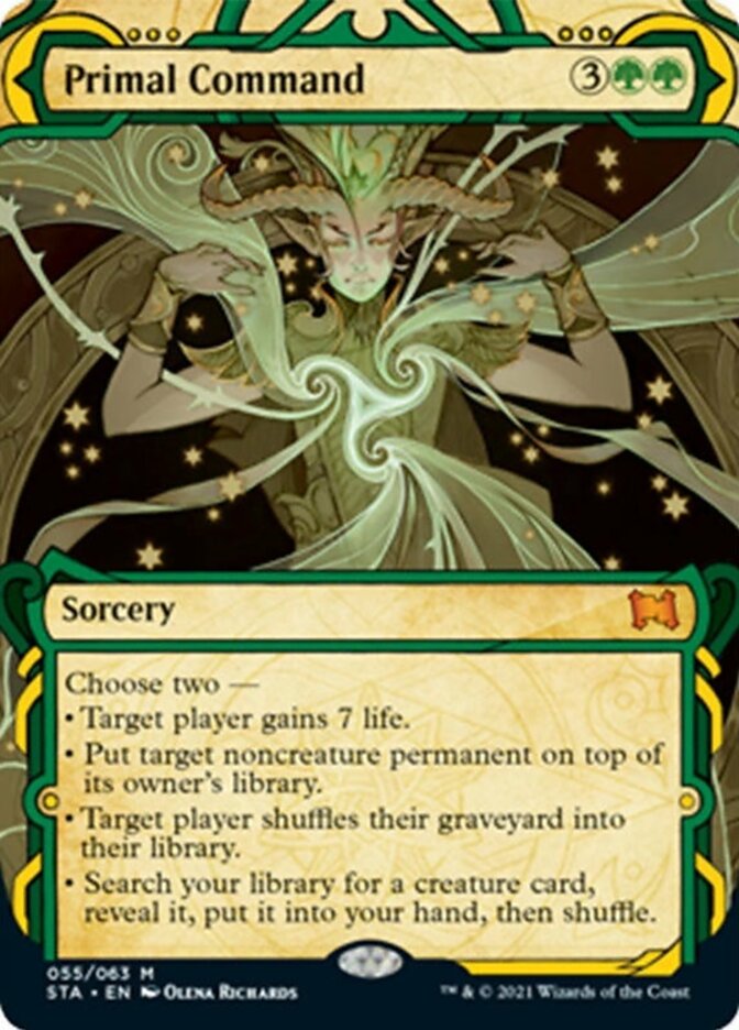 Primal Command [Strixhaven: School of Mages Mystical Archive] MTG Single Magic: The Gathering    | Red Claw Gaming