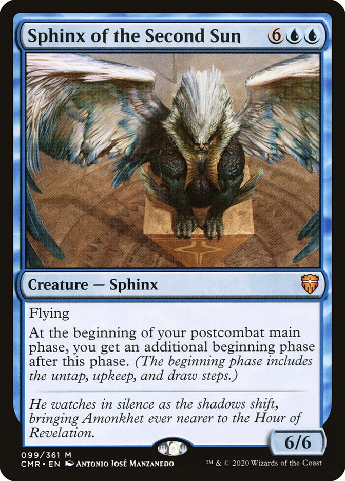 Sphinx of the Second Sun [Commander Legends] MTG Single Magic: The Gathering    | Red Claw Gaming