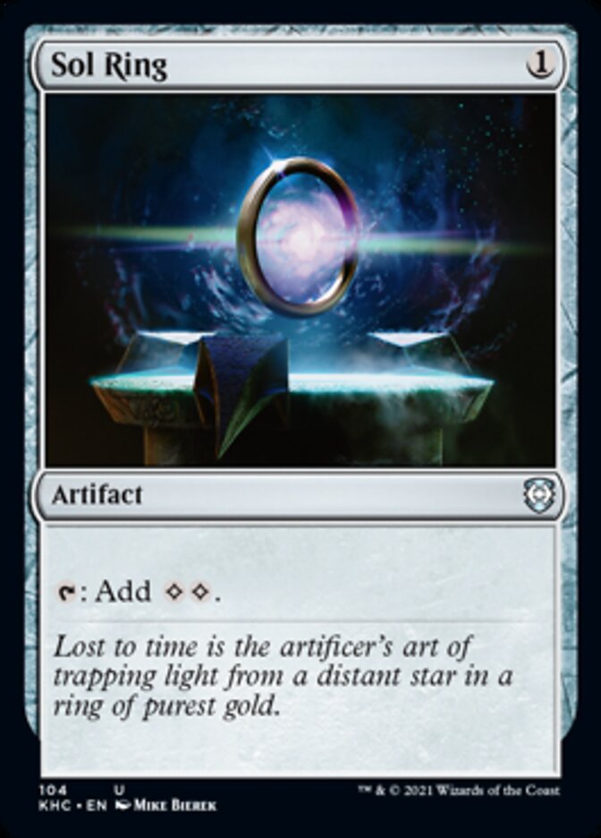 Sol Ring [Kaldheim Commander] MTG Single Magic: The Gathering    | Red Claw Gaming