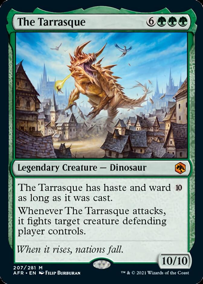 The Tarrasque [Dungeons & Dragons: Adventures in the Forgotten Realms] MTG Single Magic: The Gathering    | Red Claw Gaming