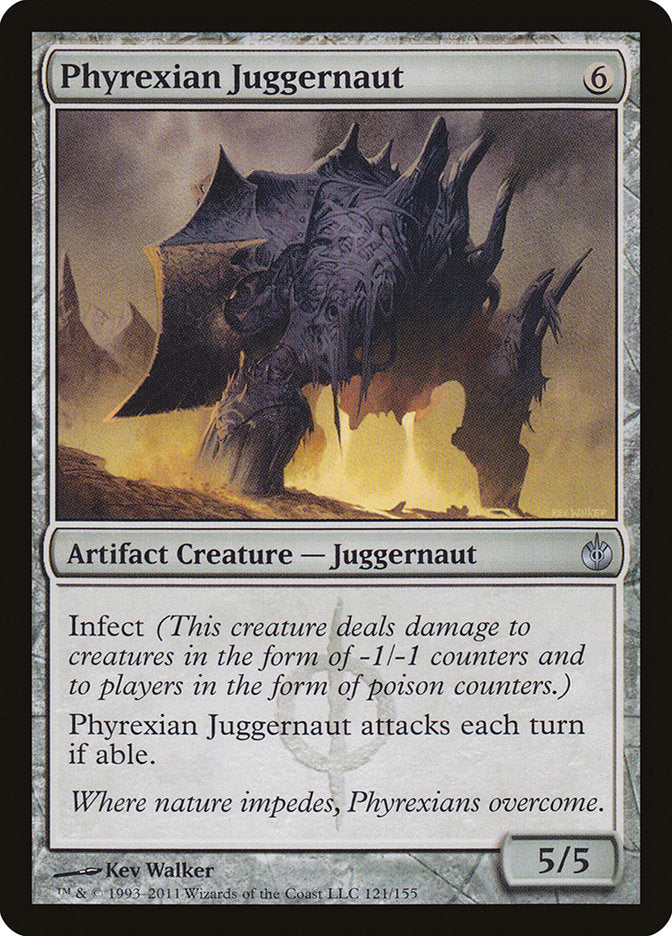 Phyrexian Juggernaut [Mirrodin Besieged] MTG Single Magic: The Gathering    | Red Claw Gaming