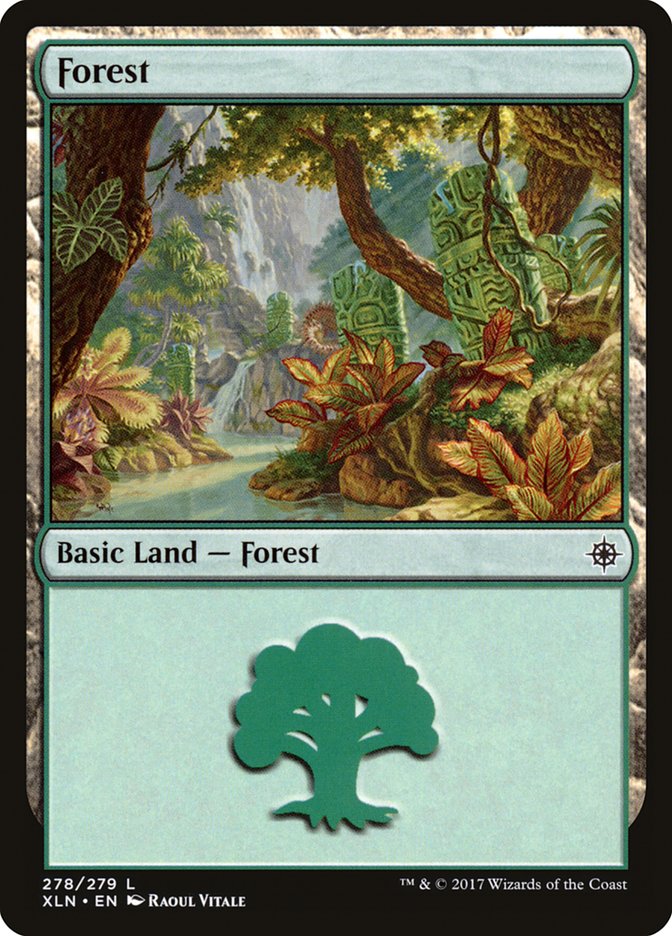 Forest (278) [Ixalan] MTG Single Magic: The Gathering    | Red Claw Gaming