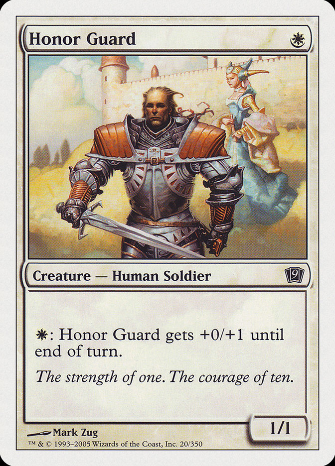 Honor Guard [Ninth Edition] MTG Single Magic: The Gathering    | Red Claw Gaming