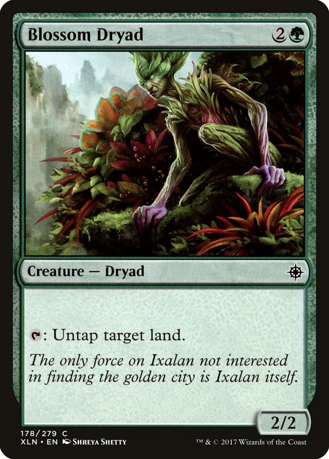 Blossom Dryad [Ixalan] MTG Single Magic: The Gathering    | Red Claw Gaming