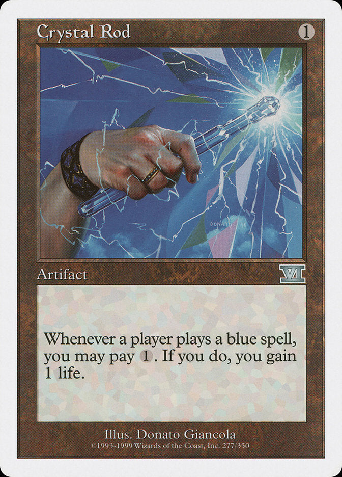 Crystal Rod [Classic Sixth Edition] MTG Single Magic: The Gathering    | Red Claw Gaming