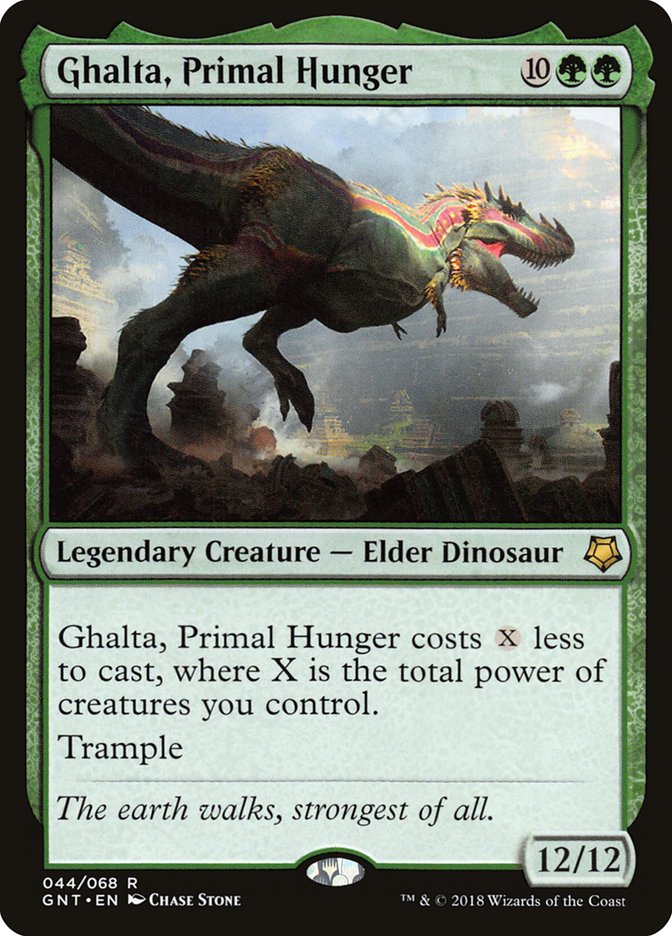 Ghalta, Primal Hunger [Game Night 2018] MTG Single Magic: The Gathering    | Red Claw Gaming