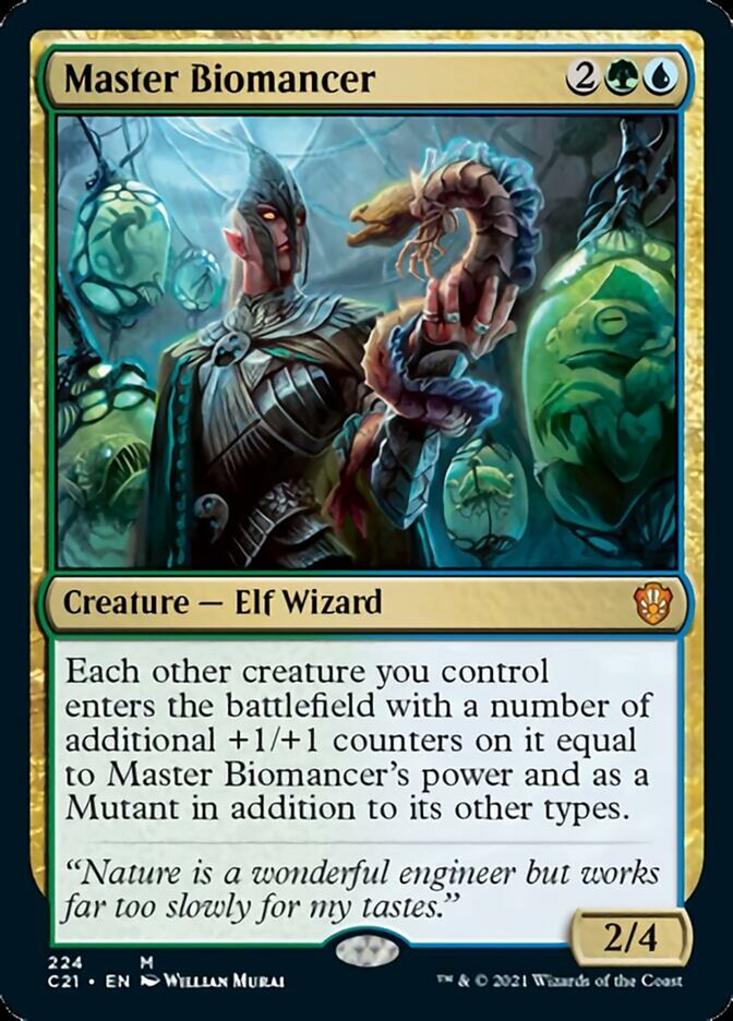 Master Biomancer [Commander 2021] MTG Single Magic: The Gathering    | Red Claw Gaming