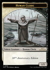 Human Cleric Token [30th Anniversary Tokens] MTG Single Magic: The Gathering    | Red Claw Gaming