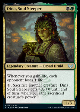 Dina, Soul Steeper [Strixhaven: School of Mages] MTG Single Magic: The Gathering    | Red Claw Gaming