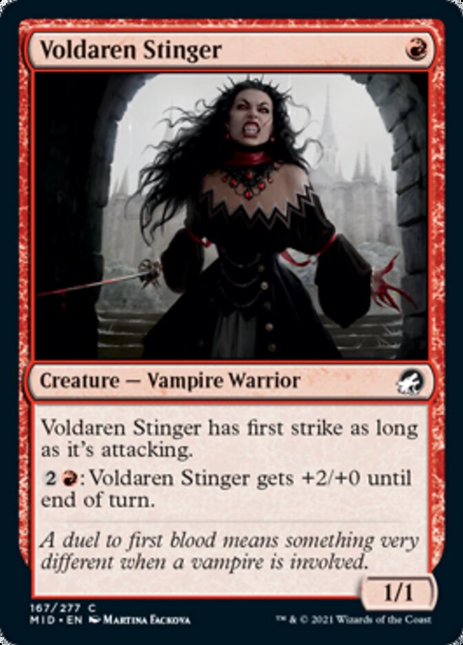 Voldaren Stinger [Innistrad: Midnight Hunt] MTG Single Magic: The Gathering    | Red Claw Gaming