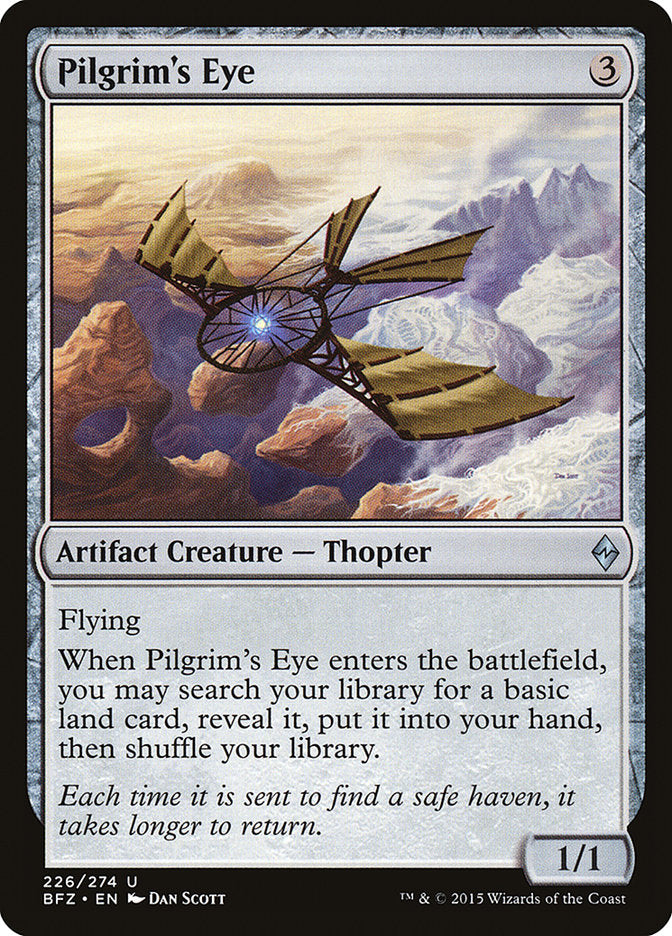 Pilgrim's Eye [Battle for Zendikar] MTG Single Magic: The Gathering    | Red Claw Gaming