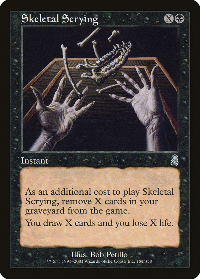 Skeletal Scrying [Odyssey] MTG Single Magic: The Gathering    | Red Claw Gaming