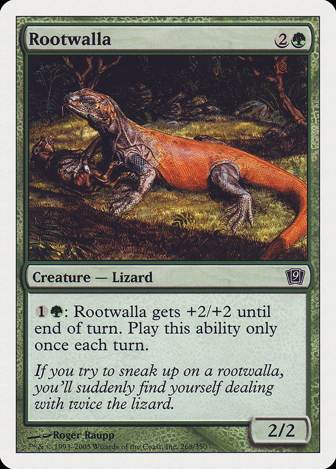 Rootwalla [Ninth Edition] MTG Single Magic: The Gathering    | Red Claw Gaming