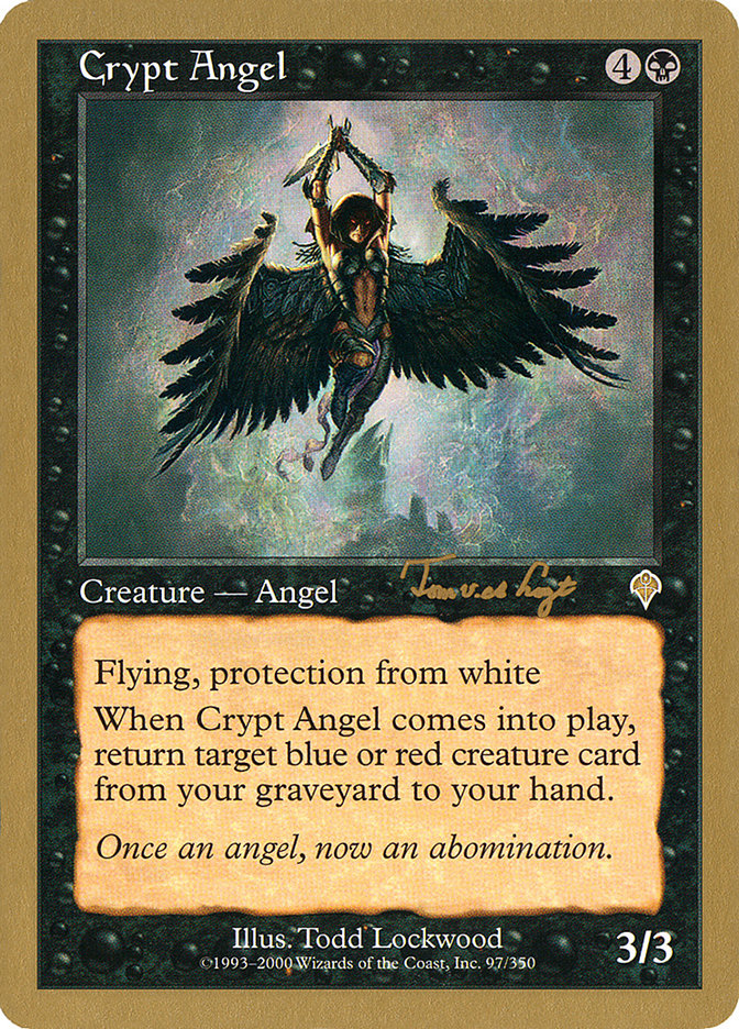 Crypt Angel (Tom van de Logt) [World Championship Decks 2001] MTG Single Magic: The Gathering    | Red Claw Gaming