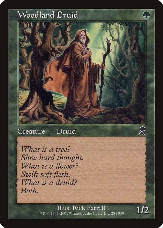 Woodland Druid [Odyssey] MTG Single Magic: The Gathering    | Red Claw Gaming