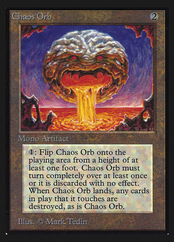 Chaos Orb [International Collectors' Edition] MTG Single Magic: The Gathering    | Red Claw Gaming