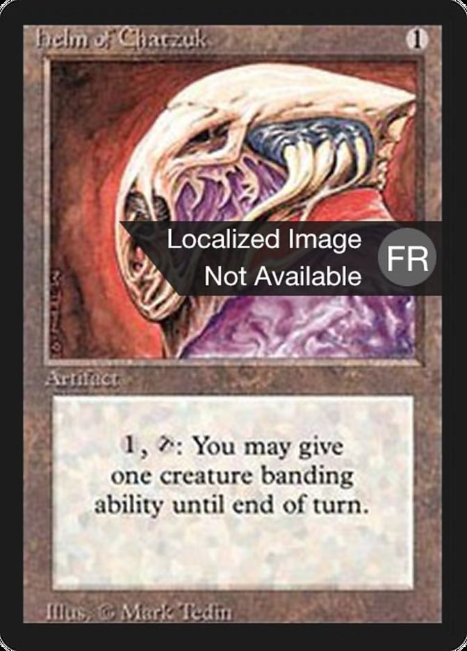 Helm of Chatzuk [Foreign Black Border] MTG Single Magic: The Gathering    | Red Claw Gaming