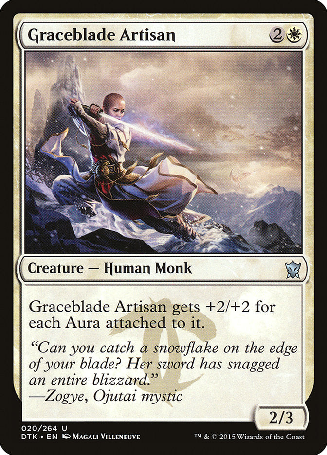 Graceblade Artisan [Dragons of Tarkir] MTG Single Magic: The Gathering    | Red Claw Gaming