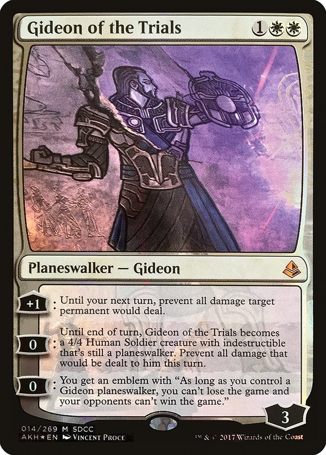 Gideon of the Trials [San Diego Comic-Con 2017] MTG Single Magic: The Gathering    | Red Claw Gaming