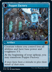 Poppet Stitcher // Poppet Factory [Innistrad: Midnight Hunt] MTG Single Magic: The Gathering    | Red Claw Gaming